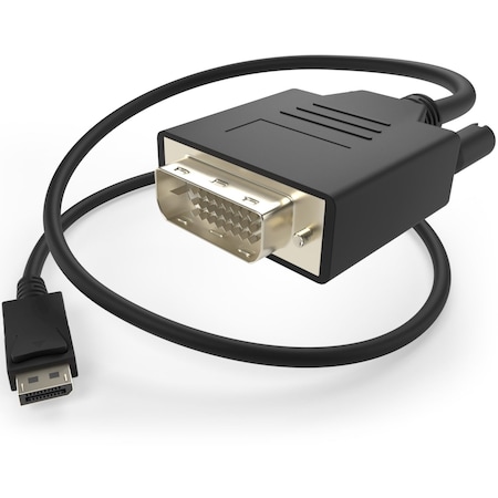Unc Group This Displayport Male To Dvi-D Dual Link 24+1 Male Cable Will Allow DVIDP-10F-MM